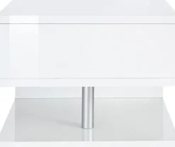 Home affaire Couchtisch »ZETA- Kaffeetisch, Sofatisch, Wohnzimmertisch, Breite ca. 55 cm« Made in Italy, mit Ablagemöglichkeit, 55x55 cm