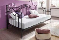 Home affaire Daybett »TOPSELLER!« mit aufwendigen Verzierungen, inklusive Lattenrost aus Metall