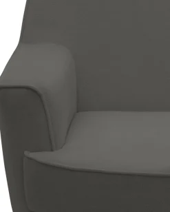 Home affaire Drehsessel »HETTY, Drehsessel mit Wippfunktion und Hocker; Lesesessel, Armsessel« Set, 2 Stk. tlg. mit Dreh/Wippfunktion, mit Federkern, in Cord und Microfaser