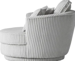 Home affaire Drehsessel »MAISIE Cord, Love Seat XXL, Lese-Sessel BIG-« Sessel in MEGA CORD u. Web-Velours, 360 Grad drehbar