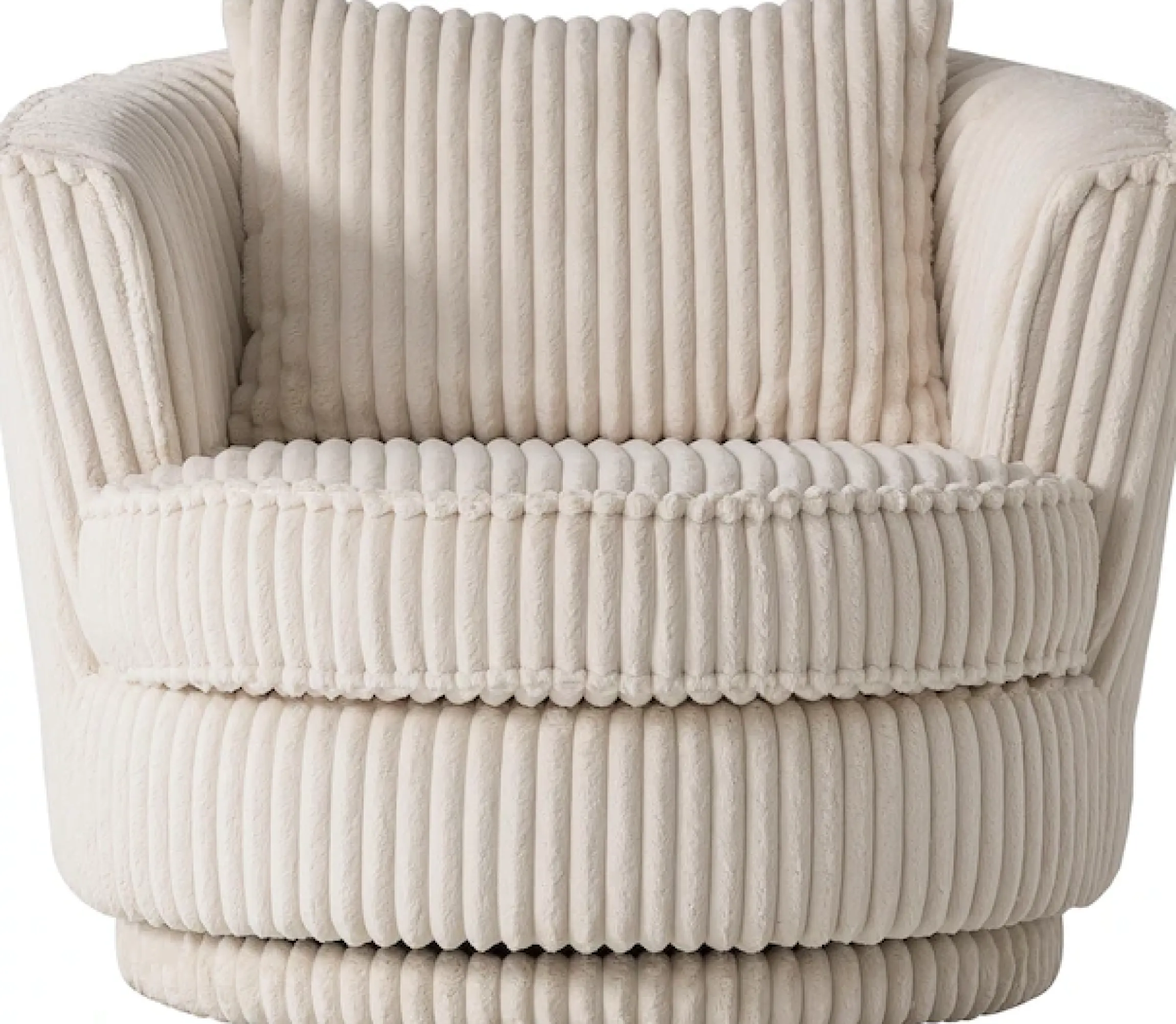 Home affaire Drehsessel »MAISIE Cord, Lese-Sessel, Love Seat,« trendige Stoffe MEGA CORD und Web-Velours, 360 Grad drehbar