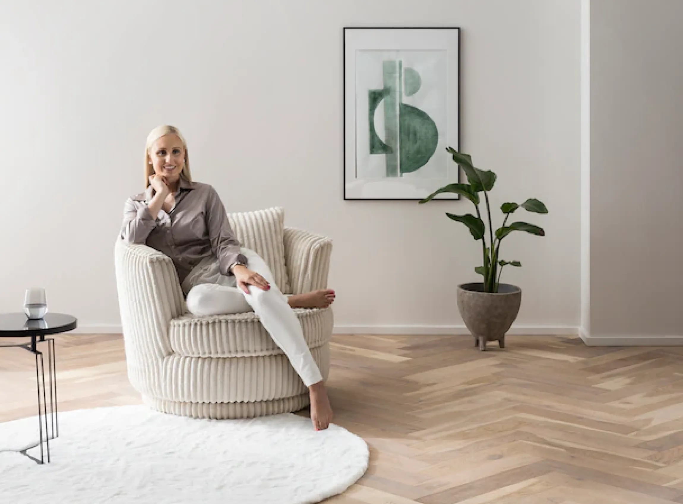 Home affaire Drehsessel »MAISIE Cord, Lese-Sessel, Love Seat,« trendige Stoffe MEGA CORD und Web-Velours, 360 Grad drehbar