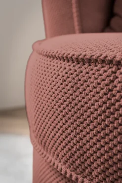 Home affaire Drehsessel »MAISIE Webvelours, Love Seat XXL Lese-Sessel, Big-Sessel mit Hocker,« 2 Stk. tlg. Set in MEGA CORD und Web-Velours, drehbar 360 Grad