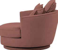 Home affaire Drehsessel »MAISIE Webvelours, Love Seat XXL, Lese-Sessel BIG-« Sessel in MEGA CORD u. Web-Velours, 360 Grad drehbar