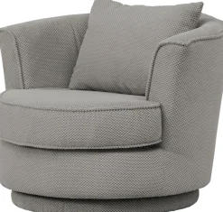 Home affaire Drehsessel »MAISIE Webvelours, Lese-Sessel, Love Seat,« trendige Stoffe MEGA CORD und Web-Velours, 360 Grad drehbar