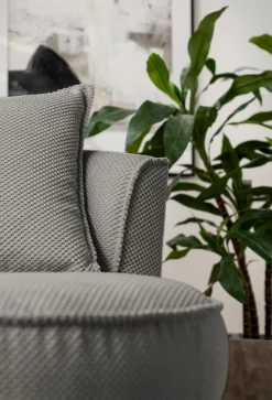 Home affaire Drehsessel »MAISIE Webvelours, Lese-Sessel, Love Seat,« trendige Stoffe MEGA CORD und Web-Velours, 360 Grad drehbar