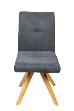 Home affaire Drehstuhl »Ida Polsterstuhl, Küchenstuhl, 4-Fußstuhl« () 2 Stk.180° drehbar, mit automatischer Rückstellung