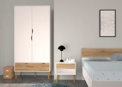 Home affaire Drehtürenschrank »Oslo, Kleiderschrank mit Schubkästen, Stauraum« mit 2 oder 3 Türen, Breite 99 oder 150 cm, Höhe je 200 cm
