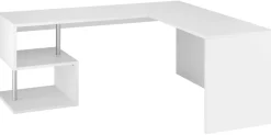 Home affaire Eckschreibtisch »Esse, Schreibtisch im modernen Design« mit oder ohne Monitoraufsatz Breite 180/160 cm, "Made in Italy"