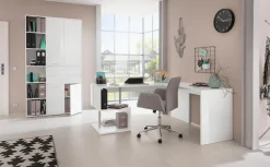 Home affaire Eckschreibtisch »Esse, Schreibtisch im modernen Design« mit oder ohne Monitoraufsatz Breite 180/160 cm, 