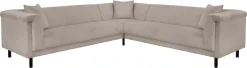 Home affaire Ecksofa »AGNIA L-Form B/T/H: 244/244/71 cm« incl. Zierkissen, gleichschenklig, auch in Cord