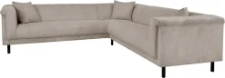 Home affaire Ecksofa »AGNIA L-Form B/T/H: 244/244/71 cm« incl. Zierkissen, gleichschenklig, auch in Cord