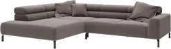 Home affaire Ecksofa »Antonelli, L-Form,incl. Kopfteilverstellung, Breite 312 cm« wahlweise elektrische Sitztiefenverstellung