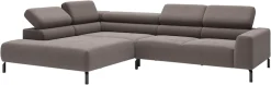 Home affaire Ecksofa »Antonelli, L-Form,incl. Kopfteilverstellung, Breite 312 cm« wahlweise elektrische Sitztiefenverstellung