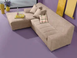 Home affaire Ecksofa »Anzio, elegant und gemütlich, Breite 239cm, L-Form« wahlweise mit Bettfunktion