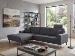 Home affaire Ecksofa »Apiro bequem & edel, Breite 278cm, Komfortsitzhöhe, L-Form«