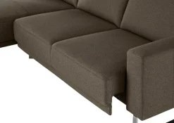 Home affaire Ecksofa »Apiro bequem & edel, Breite 278cm, Komfortsitzhöhe, L-Form«