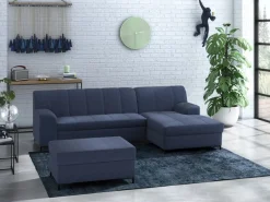 Home affaire Ecksofa »Balme L-Form« Inkl. Zierkissen, wahlweise mit Bettfunktion