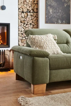 Home affaire Ecksofa »Basel, mit vollmotorischem Relaxkomfort, Breite 283cm«