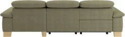 Home affaire Ecksofa »Basel, mit vollmotorischem Relaxkomfort, Breite 283cm«