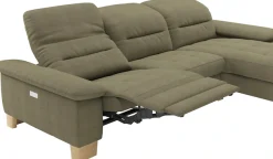 Home affaire Ecksofa »Basel, mit vollmotorischem Relaxkomfort, Breite 283cm«
