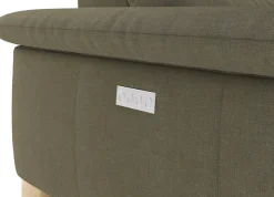 Home affaire Ecksofa »Basel, mit vollmotorischem Relaxkomfort, Breite 283cm«