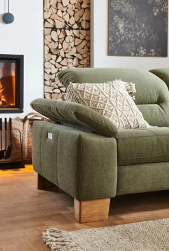 Home affaire Ecksofa »Basel, mit vollmotorischem Relaxkomfort, Breite 283cm«