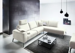 Home affaire Ecksofa »Bellini L-Form« incl. motorischer Relaxfunktio, wahlweise Easy Care-Bezug