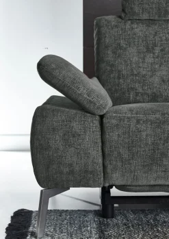 Home affaire Ecksofa »Bellini L-Form« teilmotorische Relaxfunktion an 1 Element, klappbare Armlehnen
