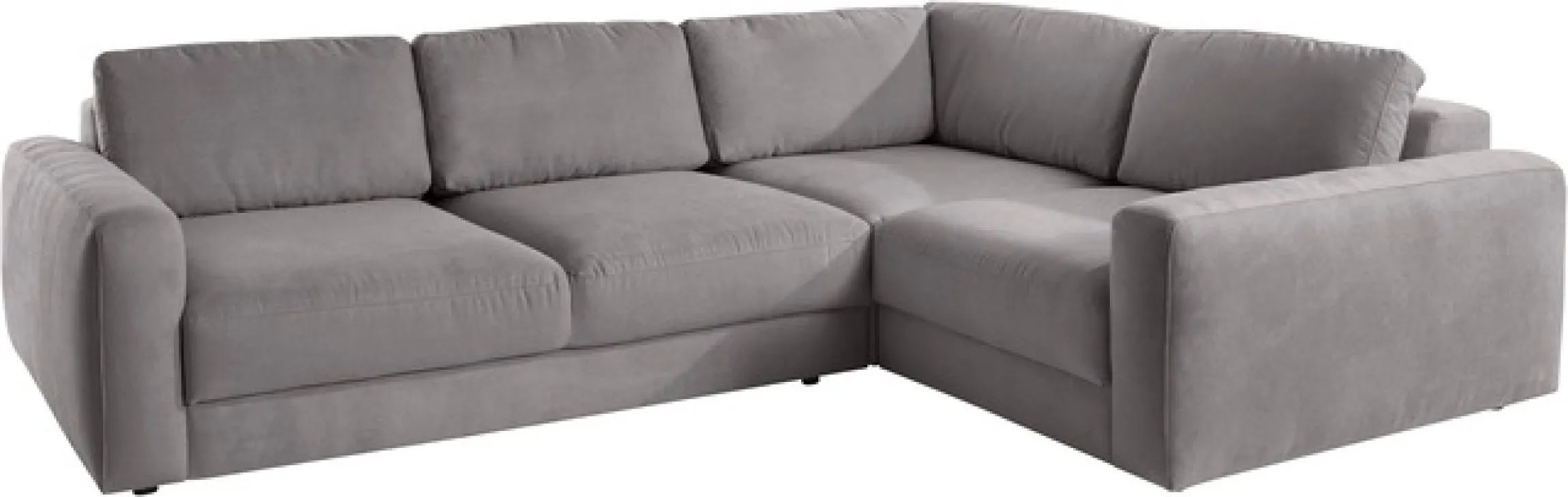 Home affaire Ecksofa »Bloomfield, Breite 304cm, Mega Polsterecke mit viel Platz, L-Form« extra tiefe Sitzfläche, wahlweise mit Sitztiefenverstellung
