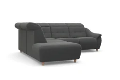 Home affaire Ecksofa »Boston L-Form« Kopfteilverstellung an jeder Sitzfläche, wahlweise Relaxfunktion