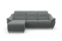 Home affaire Ecksofa »Boston L-Form« Kopfteilverstellung an jeder Sitzfläche, wahlweise Relaxfunktion