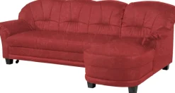 Home affaire Ecksofa »Camelita, Landhaus Sofa, 2 Varianten: Recamiere- oder Ottomane, L-Form« wahlweise mit Bettfunktion