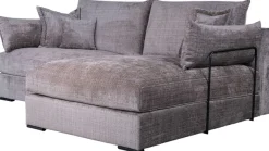 Home affaire Ecksofa »Casa XXL L-Form, B: 247 cm« 4 Zierkissen, Mega-Sofa, in Cord oder Chenille-Struktur, Federkern