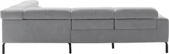 Home affaire Ecksofa »Claya Move, L-Form, Kopf- & Rückenverstellung, Breite 282 cm« Moderne Steppung, weicher Polsteraufbau & saugroboterfreundliche Höhe