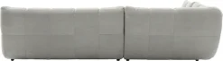 Home affaire Ecksofa »Cozy Bubble, mit klappbarer Armlehne, Breite 324 cm« mit eleganter Steppung, Rundumbezug & weicher Polsterung