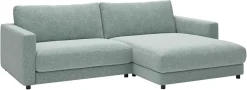 Home affaire Ecksofa »Ecksofa Jiro, L-Form, große Sitztiefe, Breite 265 cm« lose Sitz- & Rückenkissen, weicher Polsteraufbau, komfortabel & modern