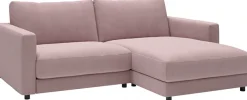 Home affaire Ecksofa »Ecksofa Jiro, L-Form, große Sitztiefe, Breite 226 cm« lose Sitz- & Rückenkissen, weicher Polsteraufbau, komfortabel & modern