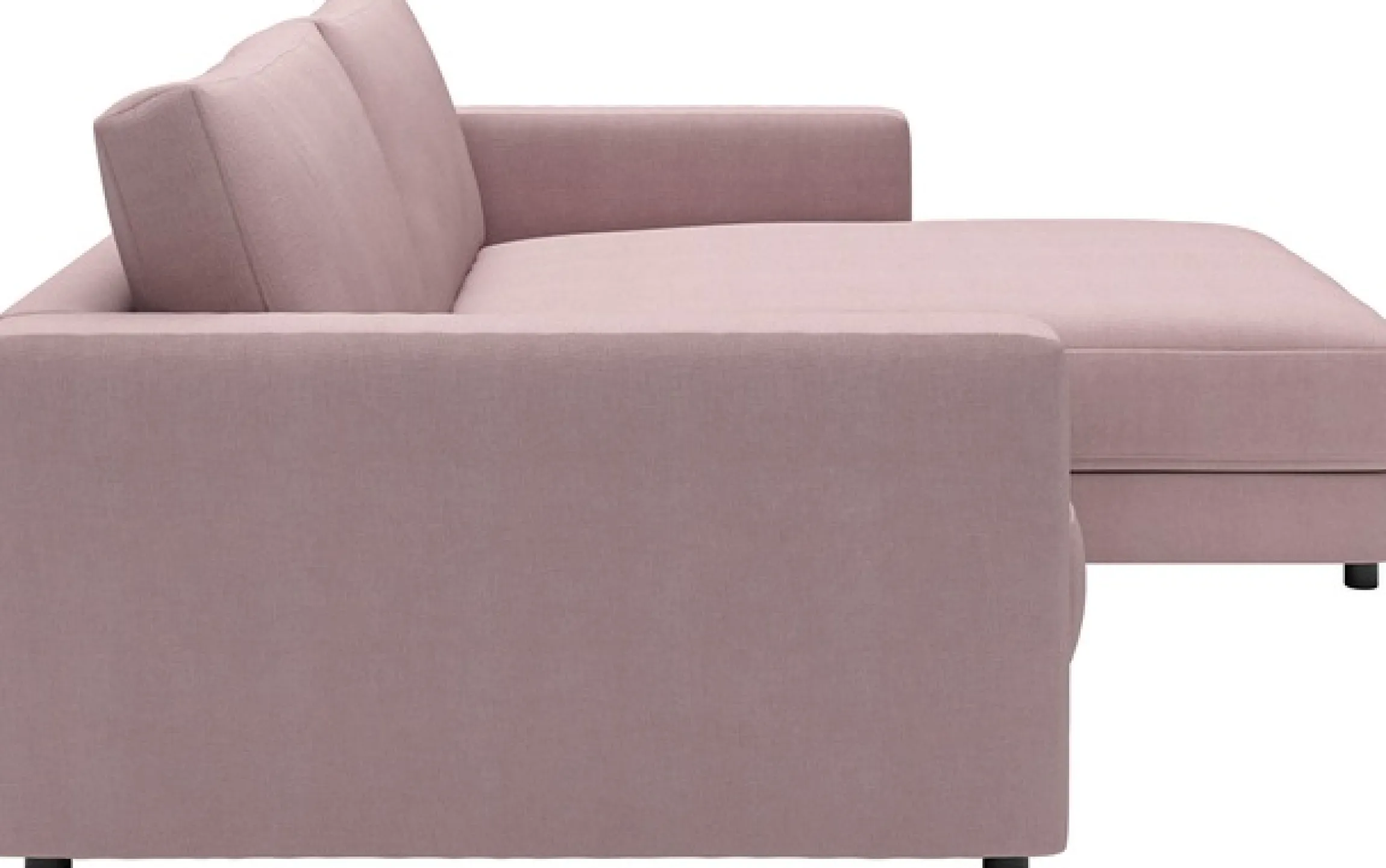 Home affaire Ecksofa »Ecksofa Jiro, L-Form, große Sitztiefe, Breite 226 cm« lose Sitz- & Rückenkissen, weicher Polsteraufbau, komfortabel & modern