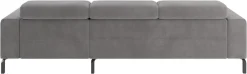 Home affaire Ecksofa »Ecksofa, L-Form,incl. Kopfteilverstellung, Breite 258 cm« wahlweise elektrische Sitztiefenverstellung