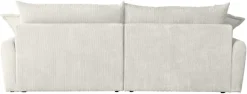 Home affaire Ecksofa »Finca XXL L-Form, B: 247 cm« 4 Zierkissen, Mega-Sofa, in Cord oder Chenille-Struktur, Federkern