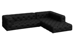 Home affaire Ecksofa »FOLLINA« L-Form, mit klassischer Chesterfield-Knopfheftung