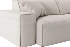 Home affaire Ecksofa »Glimminge L-Formauch in Breitcord, Feincord + Easy care-Bezug,« Breite 264,Zierkissen