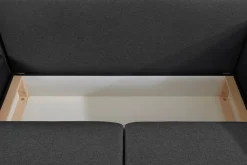 Home affaire Ecksofa »Granbo L-Form, B: 240 cm« Schlaffunktion, Bettkasten, Taschen & 5 Zierkissen, Federkern