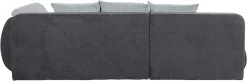 Home affaire Ecksofa »Imola, elegant und modern, aktuelle Steppung im Sitz, bequem, L-Form« frei im Raum stellbar, wahlweise mit Bettfunktion und Bettkasten
