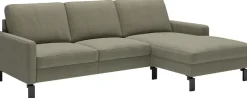 Home affaire Ecksofa inkl. saugroboterfreundliche Höhe & schmale Armlehnen
