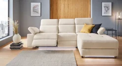 Home affaire Ecksofa »Kilado, L-Form,« mit Relaxfunktion, verstellbarer Armlehne, Kopfteilverstellung