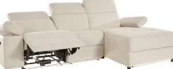 Home affaire Ecksofa »Kilado, L-Form,« mit Relaxfunktion, verstellbarer Armlehne, Kopfteilverstellung