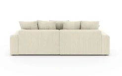 Home affaire Ecksofa »LAKESIDE klein mit Bettfunktion und Bettkasten, B/T/H 235/142/84 cm« L-Form, Recamiere beidseitig montierbar, mit Wellenunterfederung