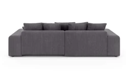 Home affaire Ecksofa »LAKESIDE mit Bettfunktion und Bettkasten, B/T/H 257/166/84 cm« L-Form, Recamiere beidseitig montierbar, mit Wellenunterfederung